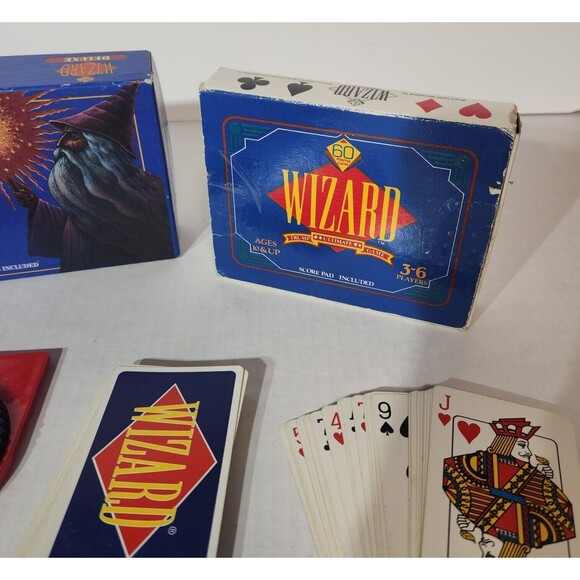 Wizard Card Game Deluxe Edition Bid Indicators Lot of 2 Ultimate Game of Trump - Picture 3 of 11